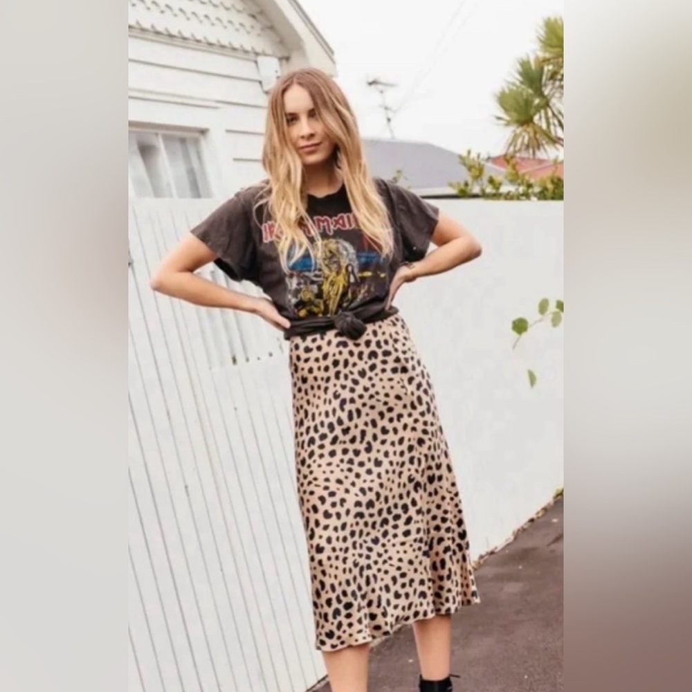 Réalisation Par Naomi Silk Skirt
